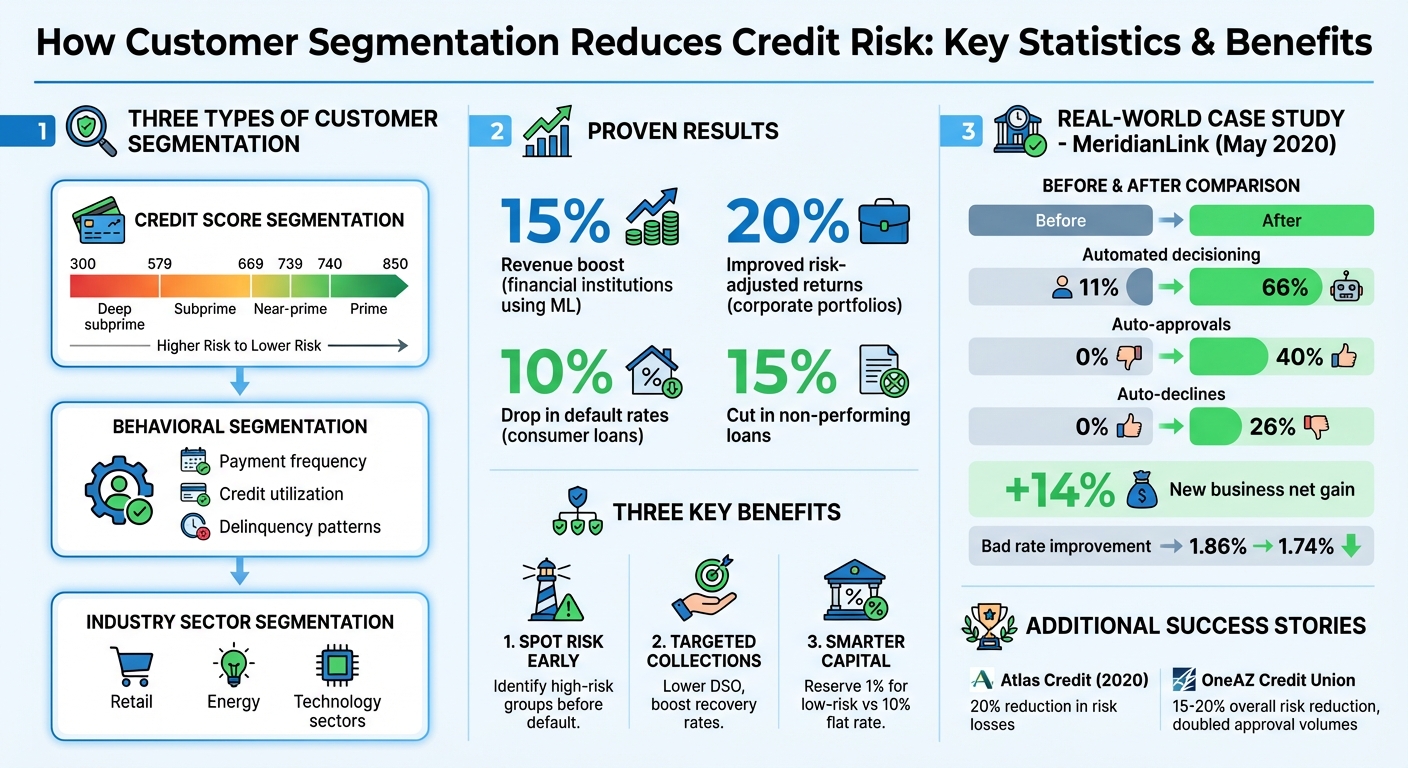 Customer Segmentation Impact on Credit Risk: Key Statistics and Benefits