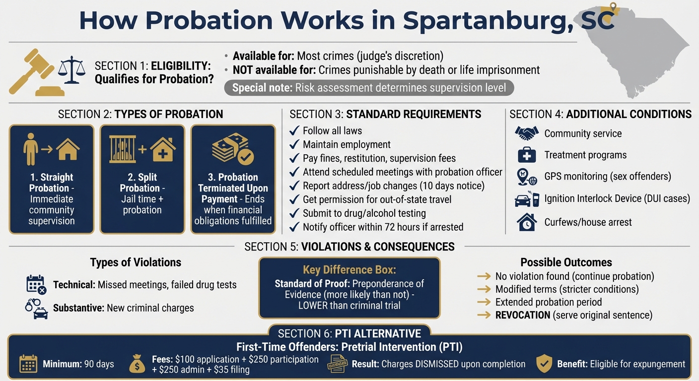 How Probation Works in Spartanburg: Process and Requirements Overview
