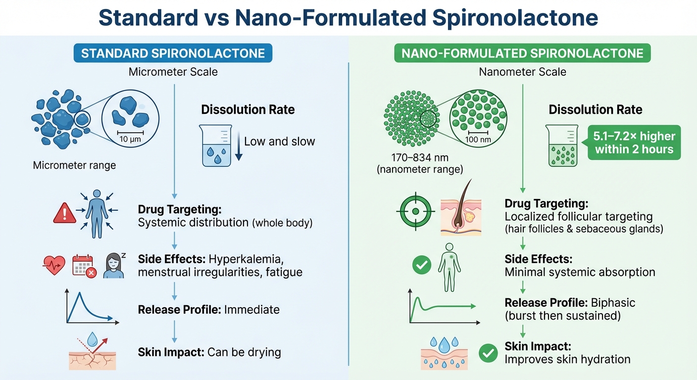 Standard vs Nano-Formulated Spironolactone: Key Differences