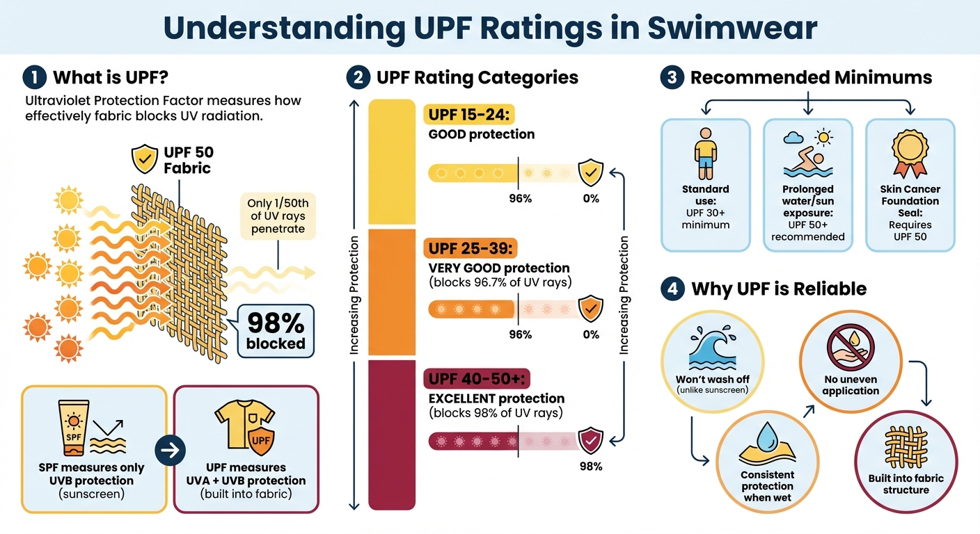 UPF Ratings Guide: UV Protection Levels in Swimwear