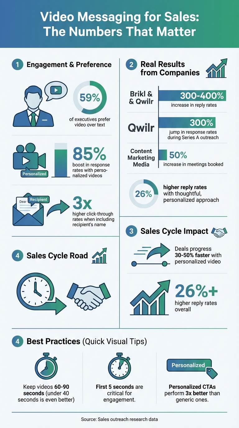 Video Messaging Sales Statistics and Performance Metrics