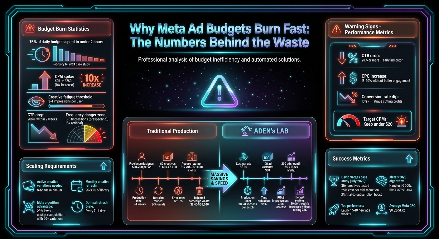 Meta Ad Budget Waste: Key Statistics and Cost Comparisons