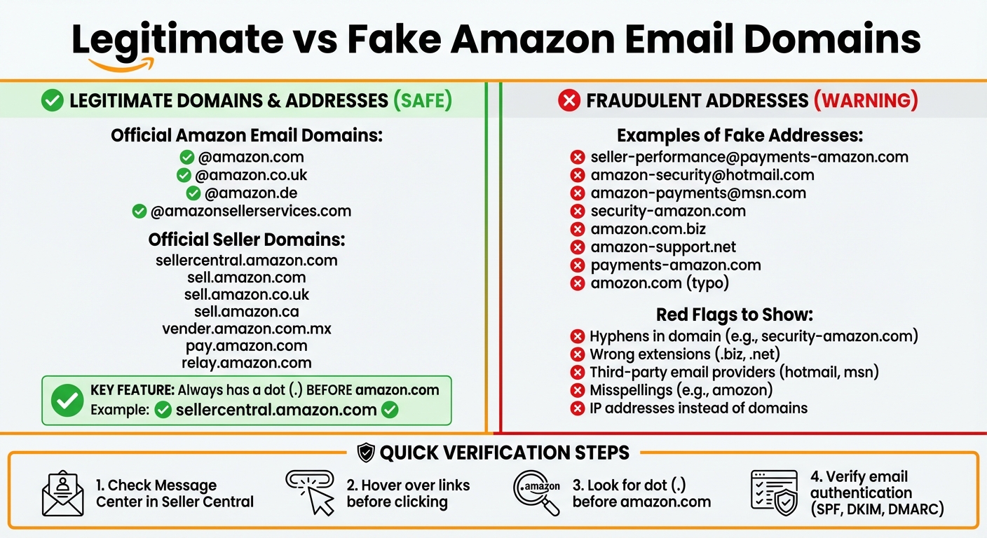 How to Identify Legitimate vs Fake Amazon Seller Emails