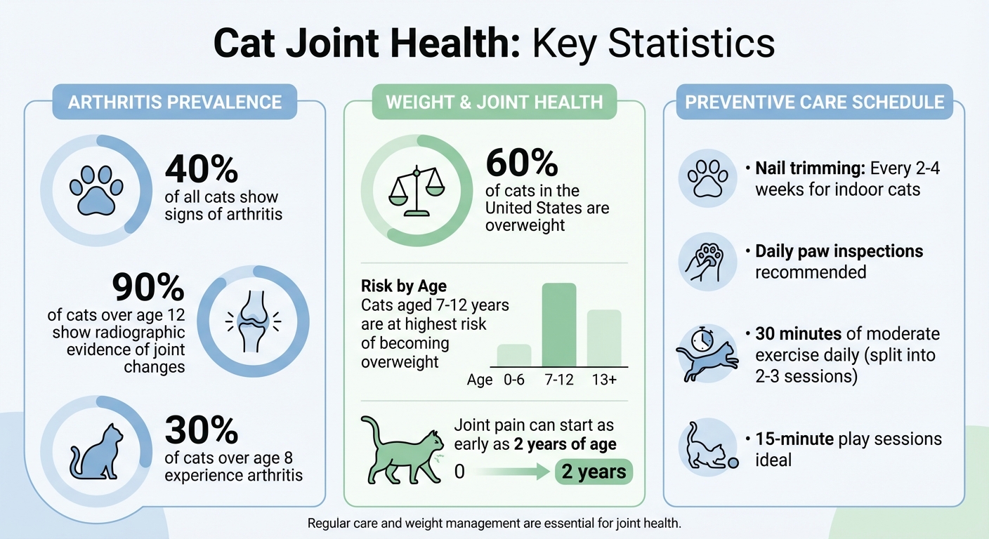 Cat Arthritis Statistics and Joint Health Facts