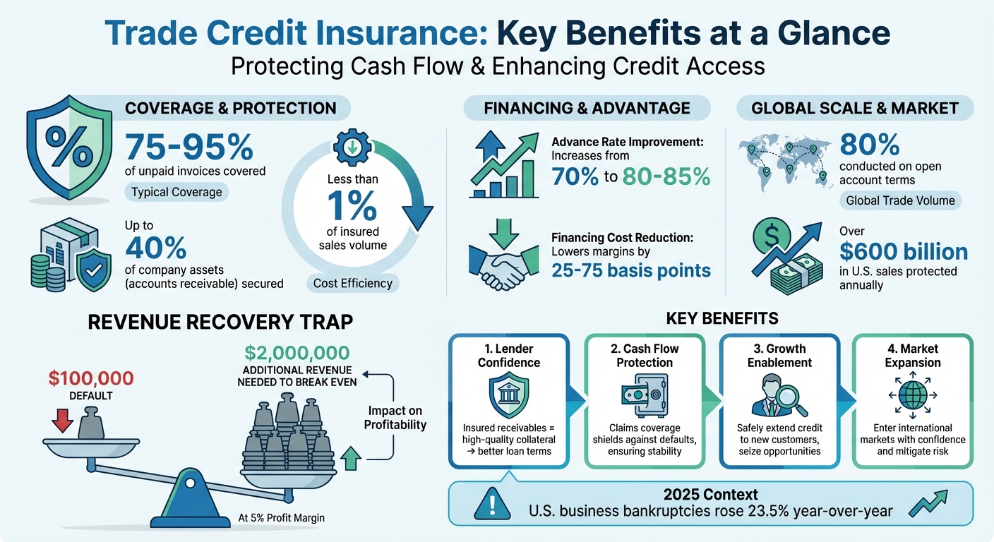 How Trade Credit Insurance Strengthens Business Creditworthiness