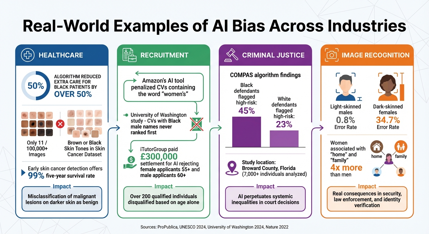 Real-World Examples of AI Bias Across Industries