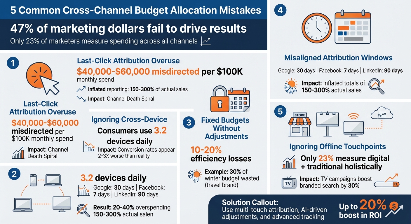 5 Common Cross-Channel Marketing Budget Allocation Mistakes