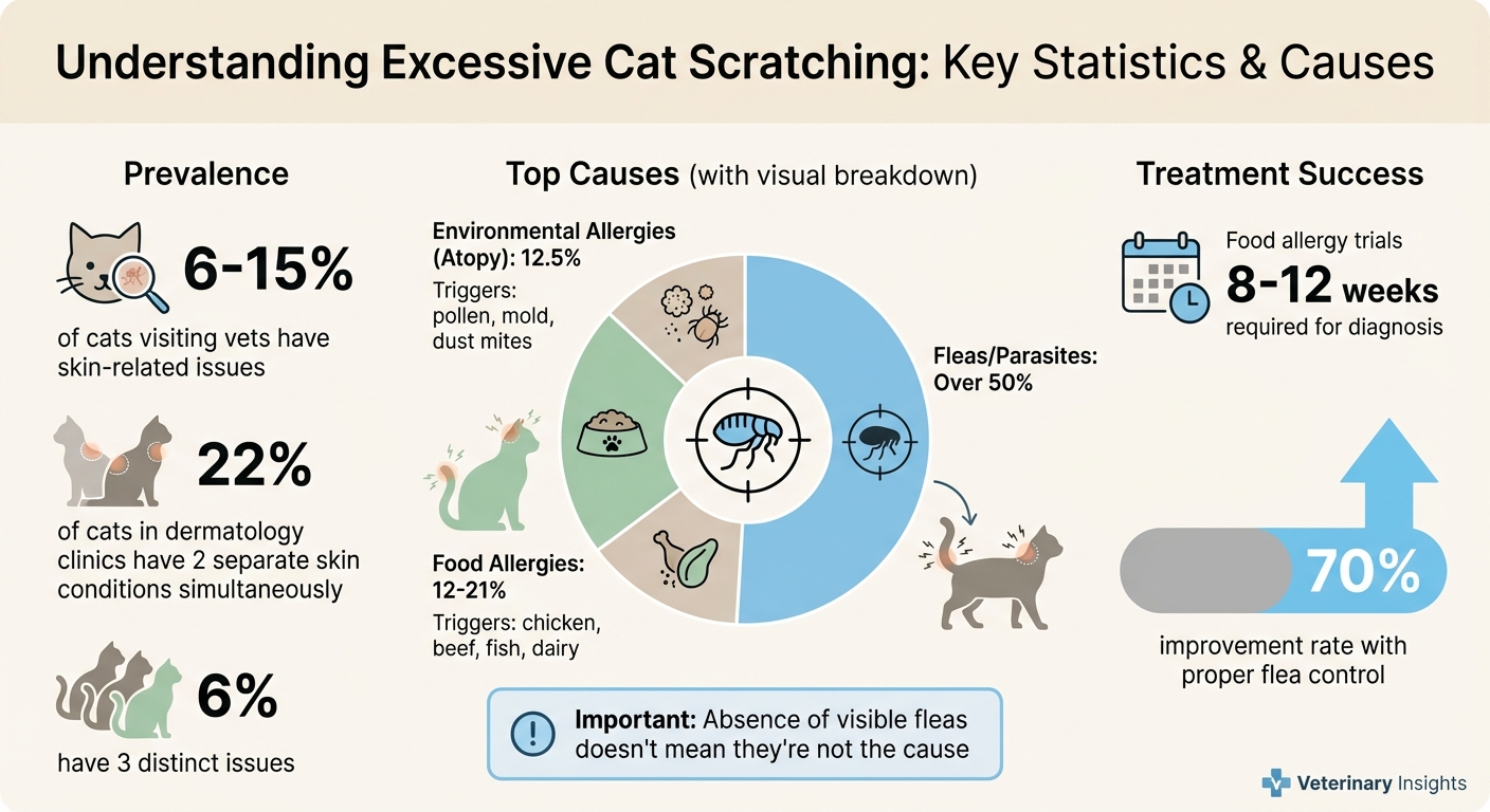 Cat Scratching Statistics: Common Causes and Treatment Success Rates