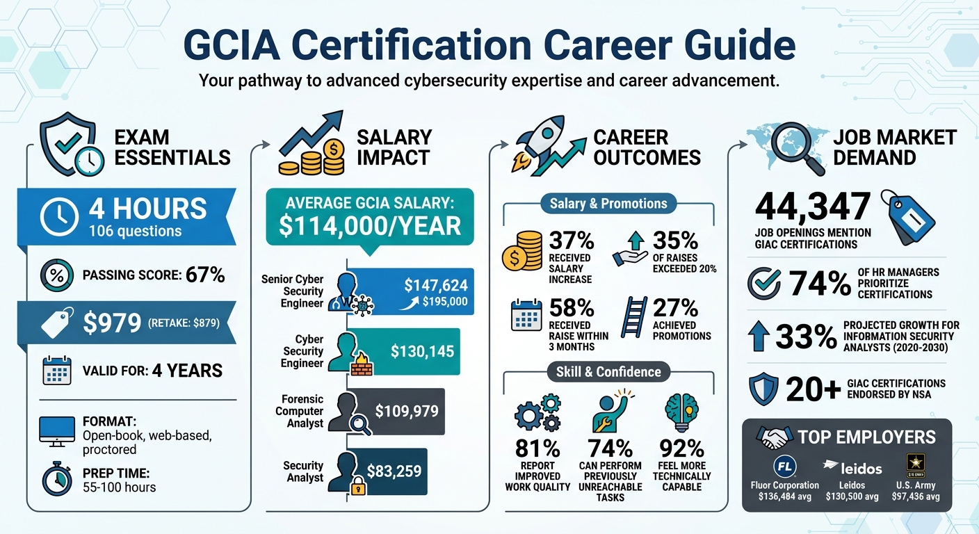 GCIA Certification Career Impact: Salary, Exam Details, and Professional Outcomes