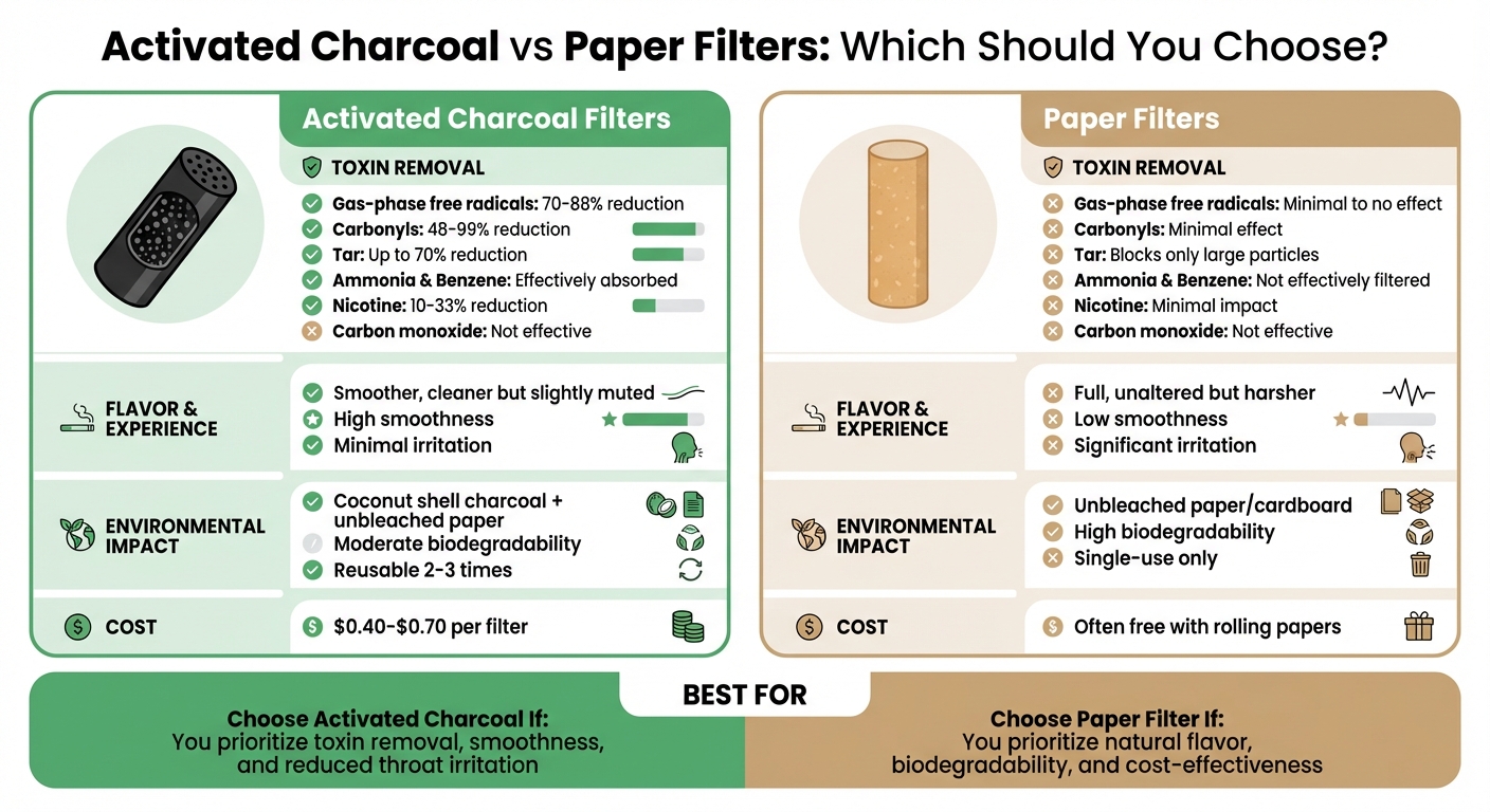Activated Charcoal vs Paper Filters: Complete Comparison Chart