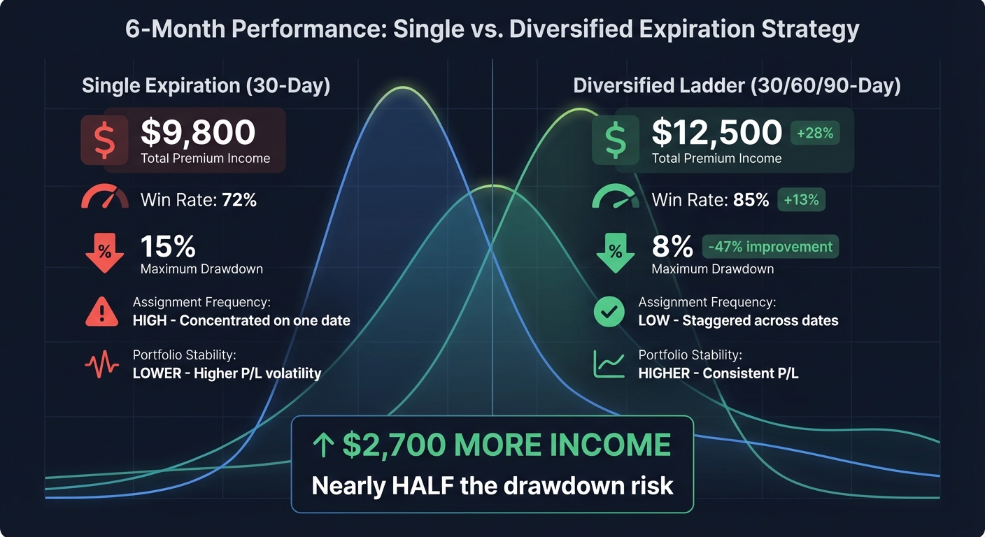 Single vs Diversified Covered Call Strategy: 6-Month Performance Comparison
