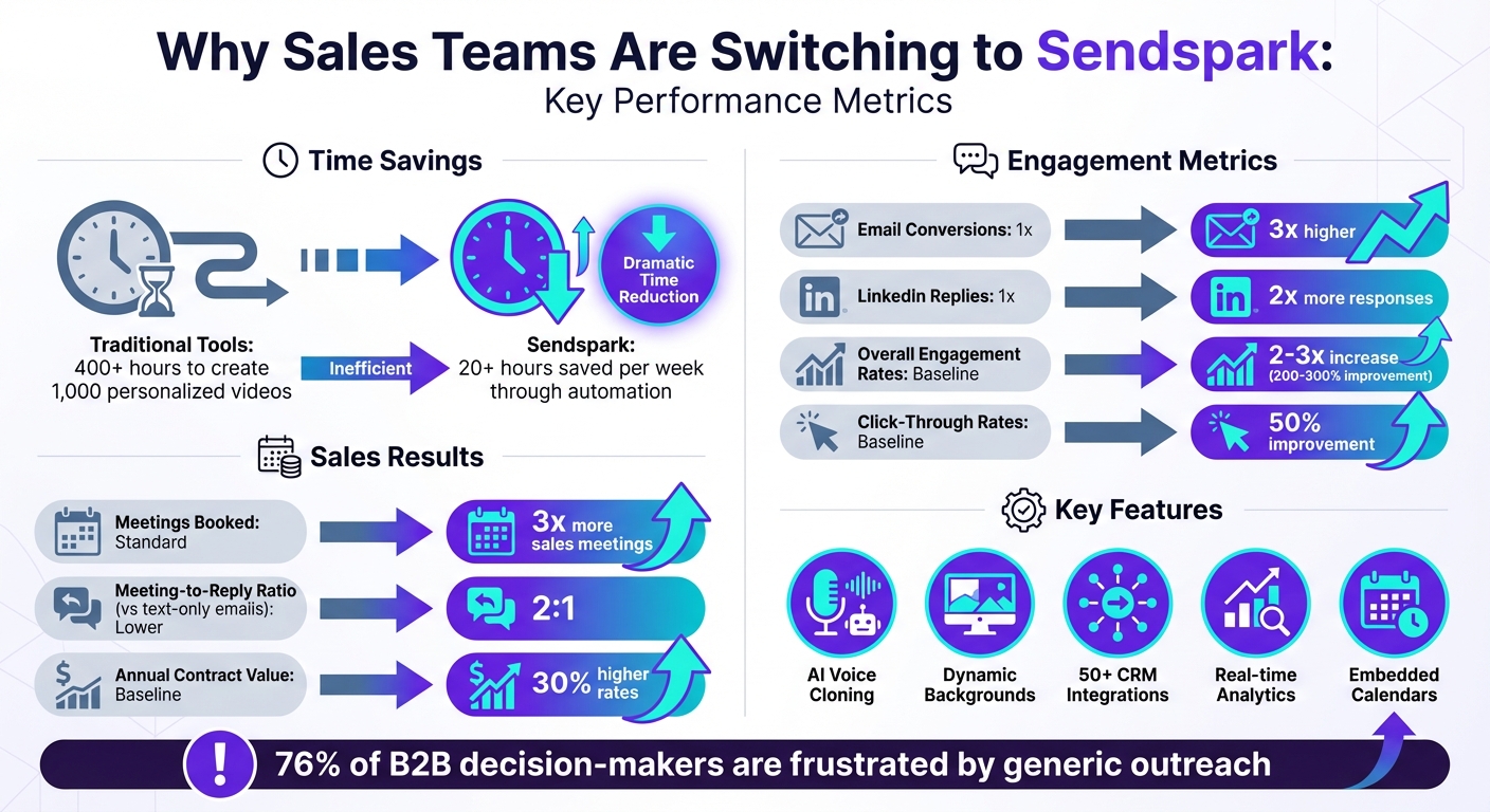 Sendspark vs Traditional Video Tools: Sales Performance Comparison