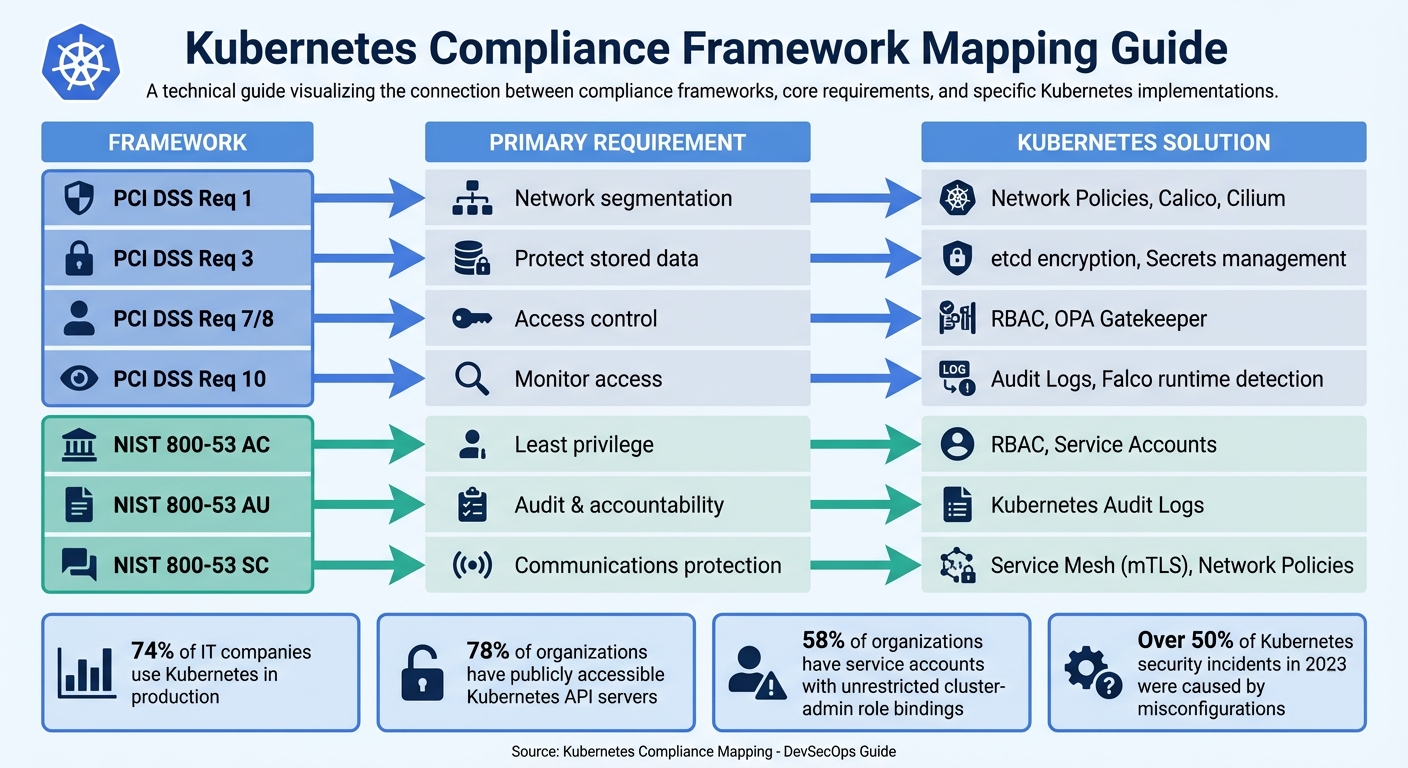 Kubernetes Compliance Framework Mapping Guide