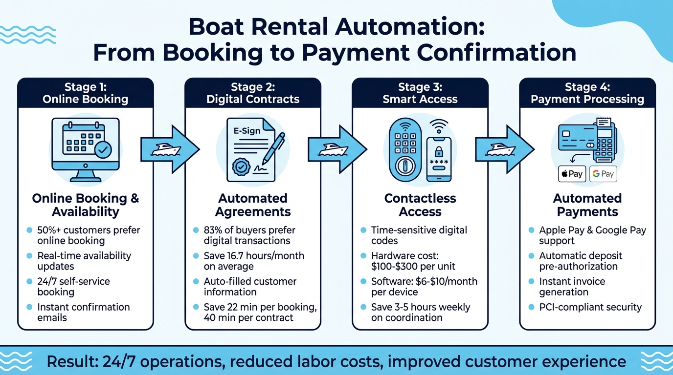 Boat Rental Automation Workflow: From Booking to Payment
