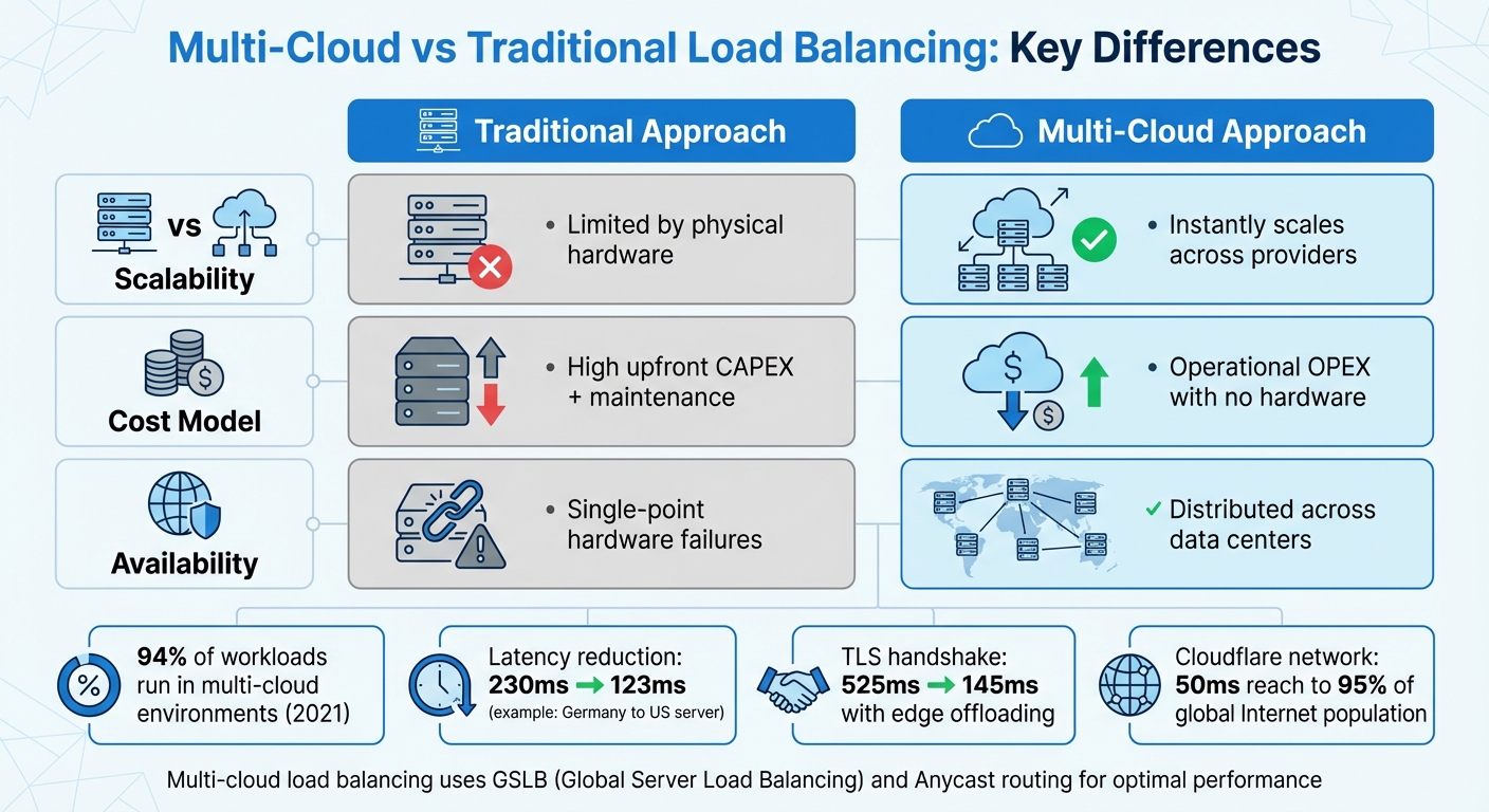 Multi-Cloud vs Traditional Load Balancing: Key Differences