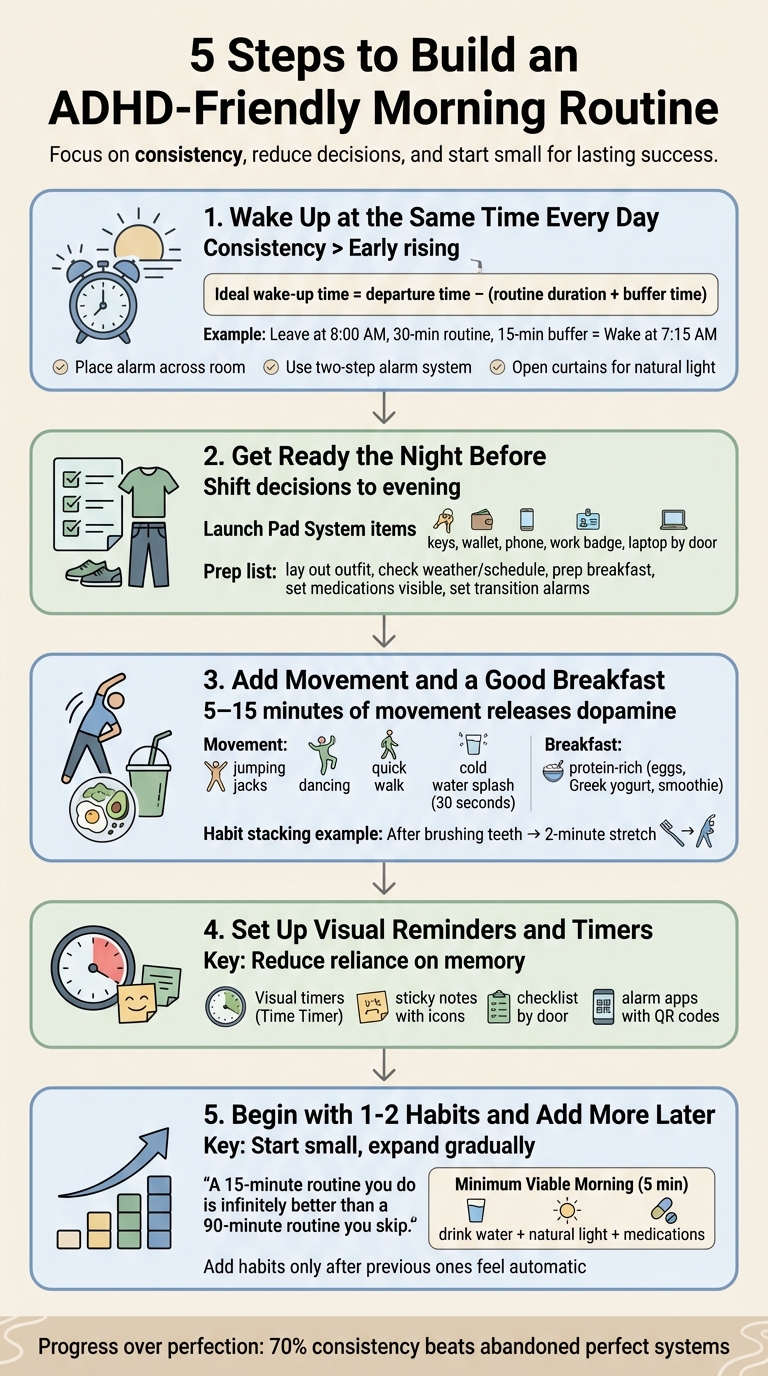 5 Steps to Build an ADHD-Friendly Morning Routine