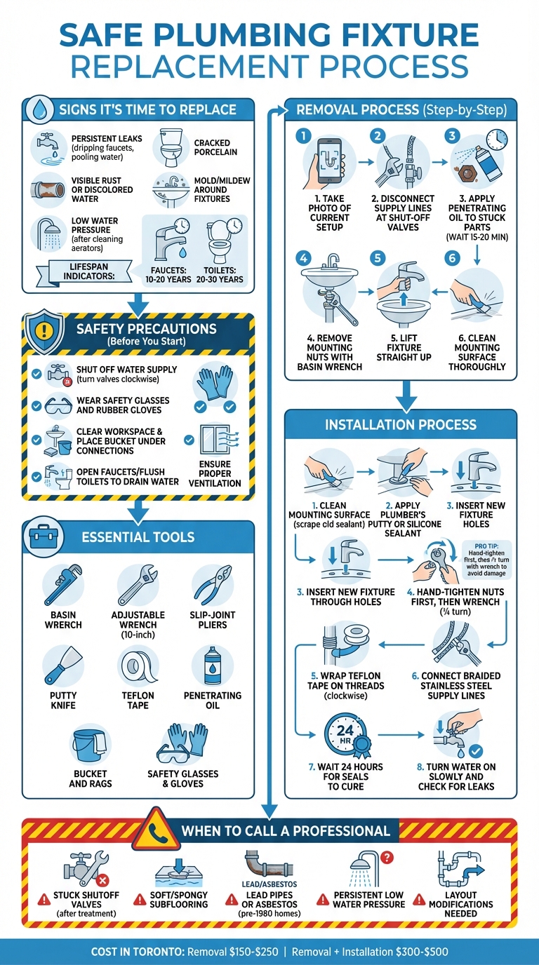Step-by-Step Guide to Safely Removing and Replacing Plumbing Fixtures