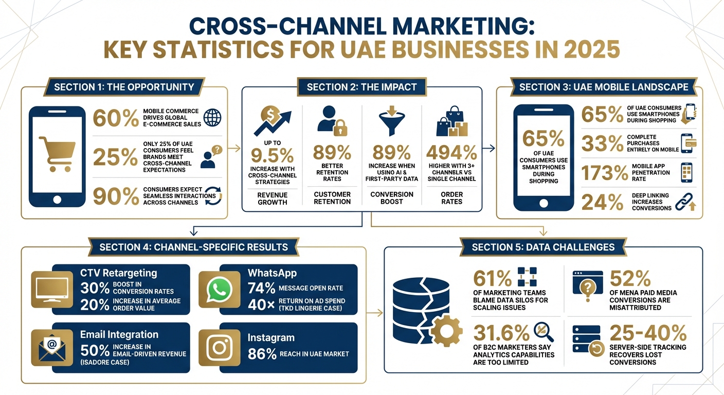 Cross-Channel Marketing Statistics and Impact for UAE Businesses 2025