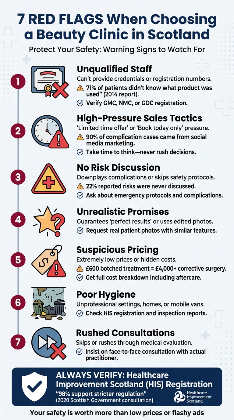 7 Red Flags When Choosing a Beauty Clinic in Scotland