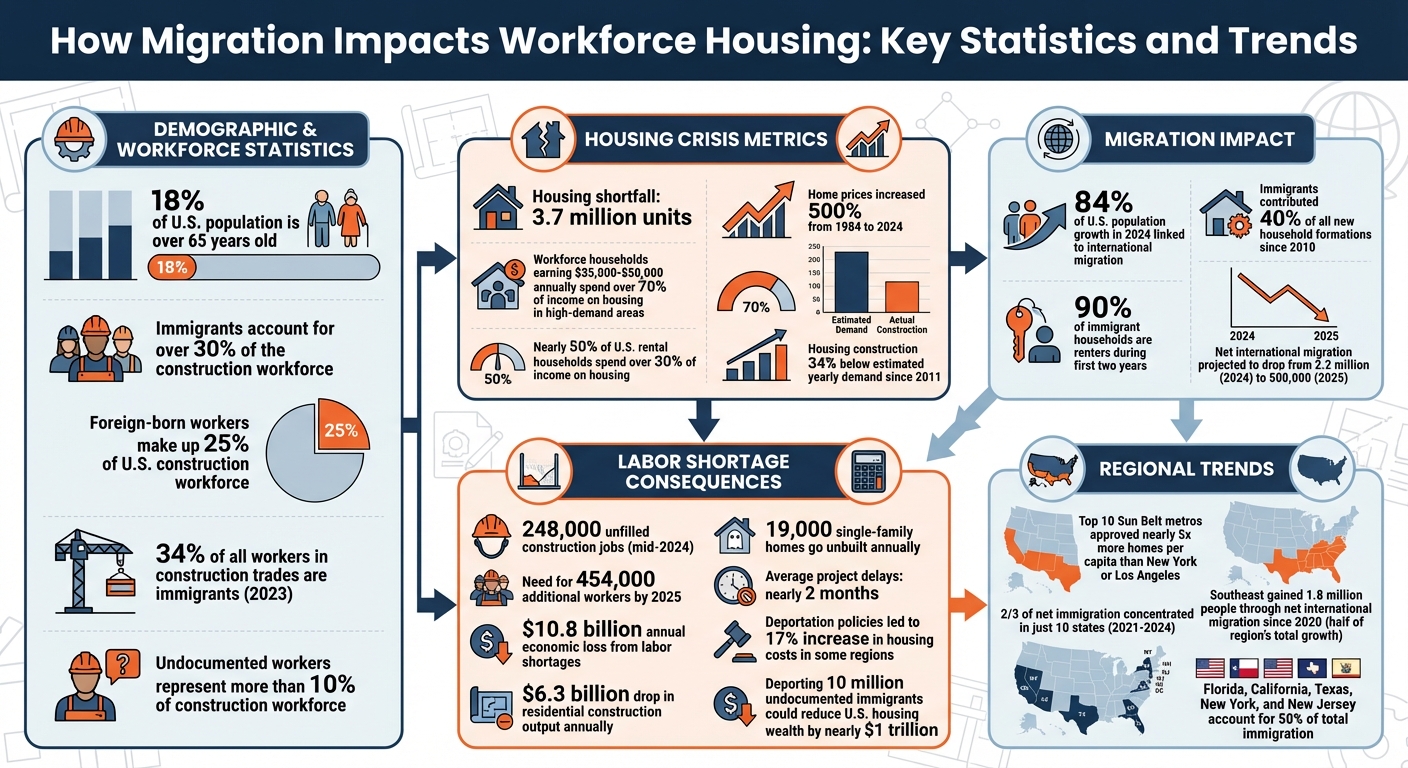 How Migration Impacts Workforce Housing: Key Statistics and Trends