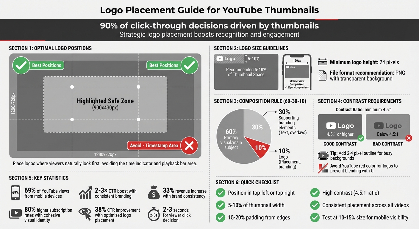 YouTube Thumbnail Logo Placement Best Practices Guide