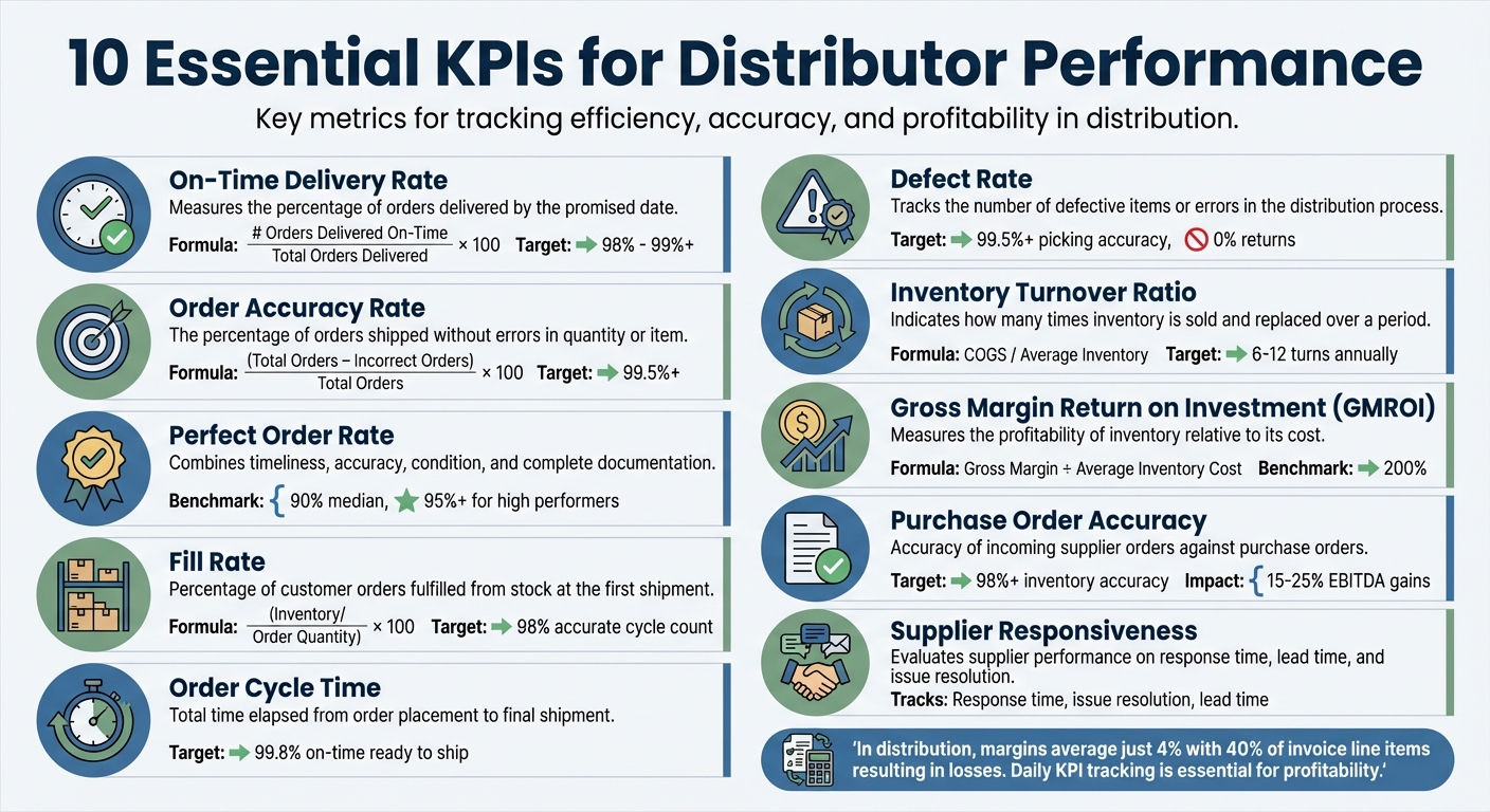 10 Essential KPIs for Distributor Performance Tracking