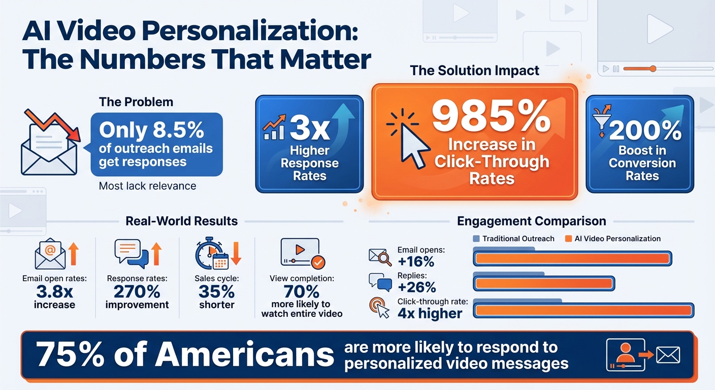 AI Video Personalization Impact on Sales Performance: Key Statistics and ROI Metrics