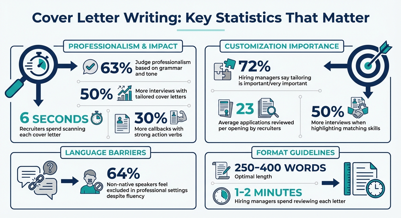 Cover Letter Writing Statistics and Impact Data for Job Seekers