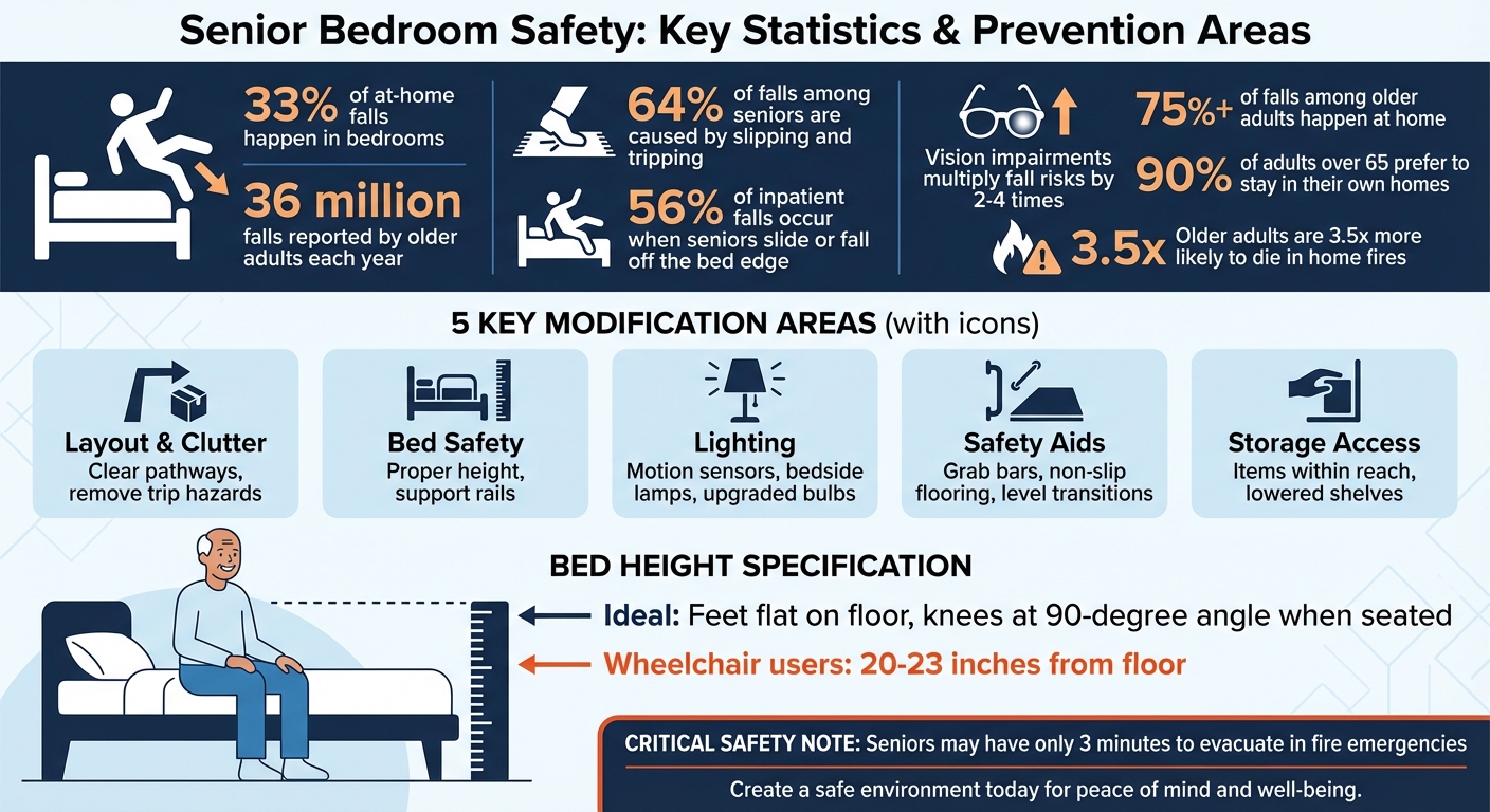 Senior Bedroom Safety Statistics and Fall Prevention Guide