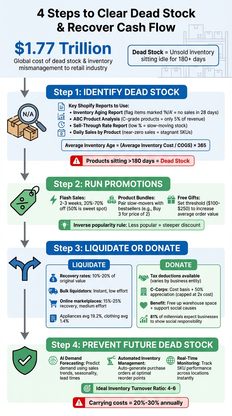 4-Step Dead Stock Recovery Process for E-commerce Businesses