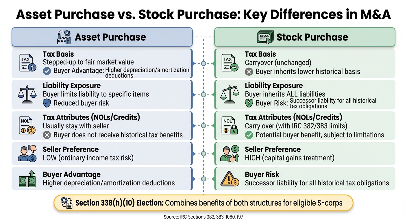 CPA Role in Risk Assessment for M&A 1 Asset Purchase vs Stock Purchase: Tax and Liability Comparison for M&A