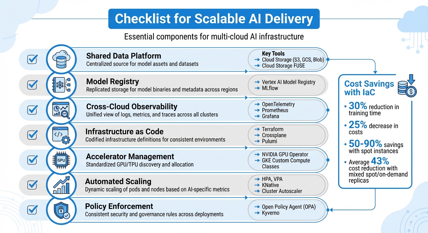 Multi-Cloud AI Consistency Checklist: Essential Components and Tools
