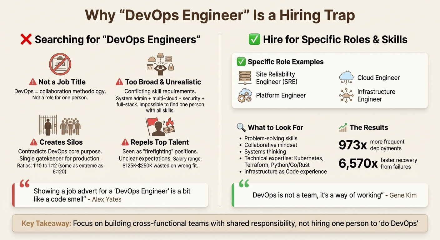DevOps Engineer vs Specialized Roles: Hiring Strategy Comparison