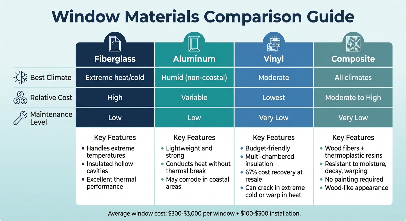Replacement Windows for Every Home in 2026: Materials, Brands, and Best Buying Considerations 1 Replacement Window Materials Comparison: Cost, Climate, and Maintenance Guide