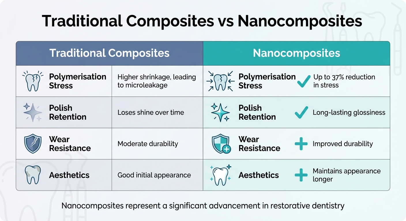 Traditional vs Nanocomposite Dental Fillings Comparison