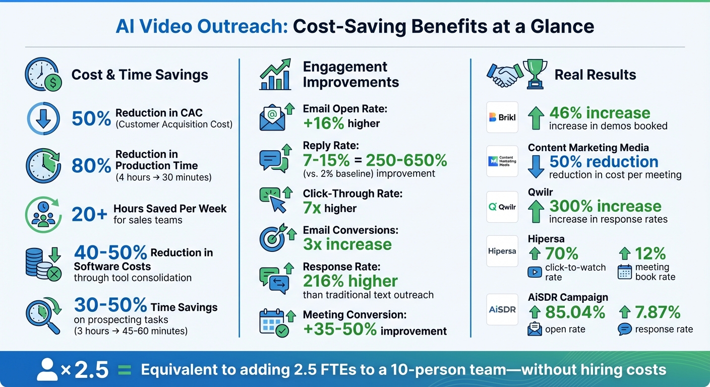 AI Video Outreach ROI: Key Performance Metrics Before and After Implementation