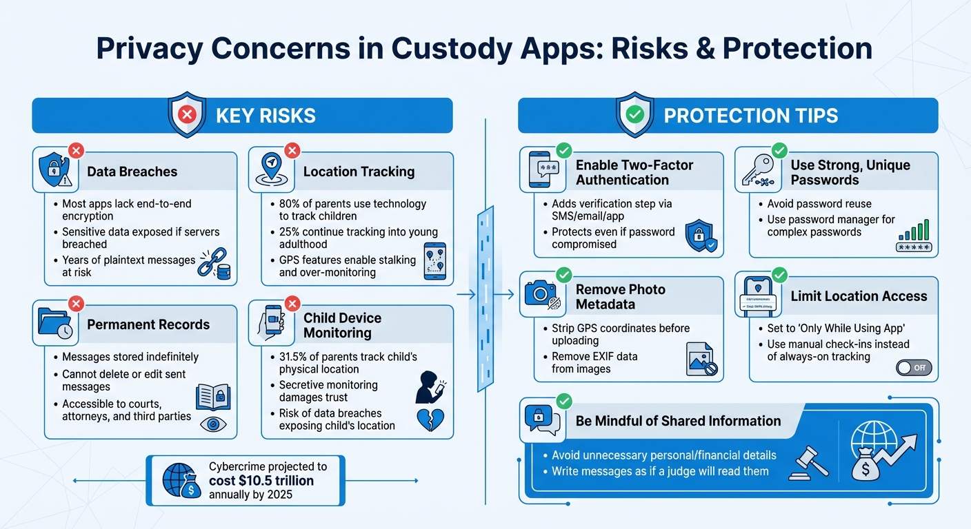 Privacy Risks and Protection Tips for Custody Apps