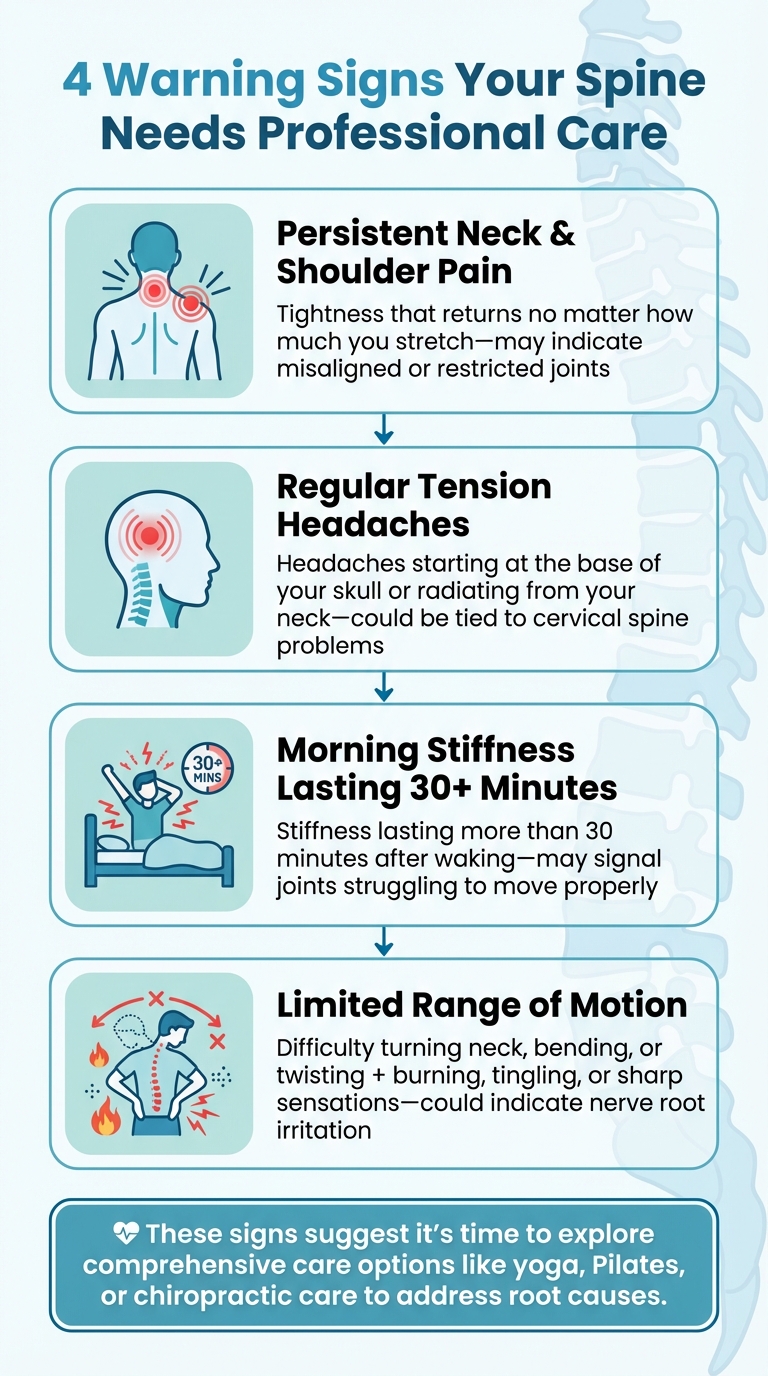 4 Warning Signs Your Spine Needs Professional Care