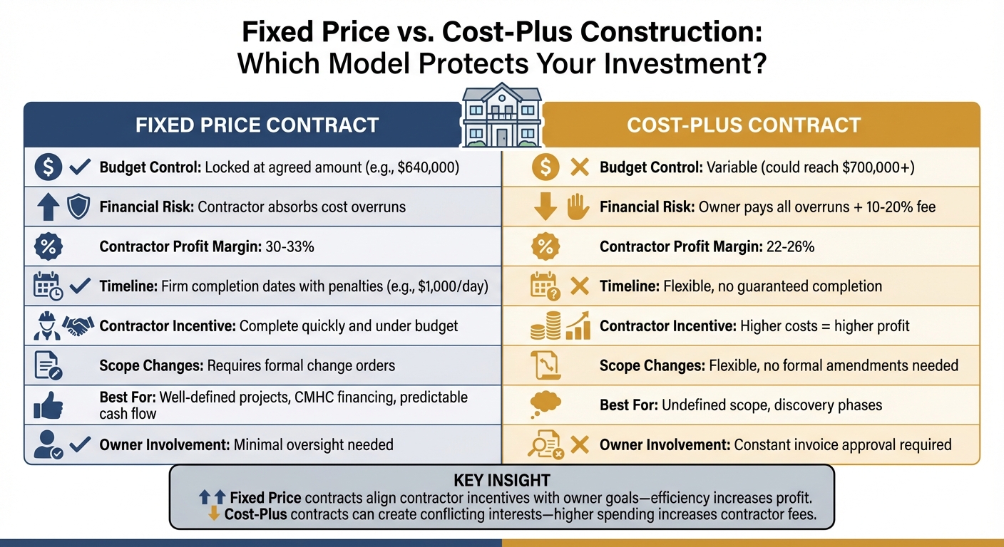Fixed Price vs Cost-Plus Construction Contracts Comparison for Nova Scotia Rental Properties