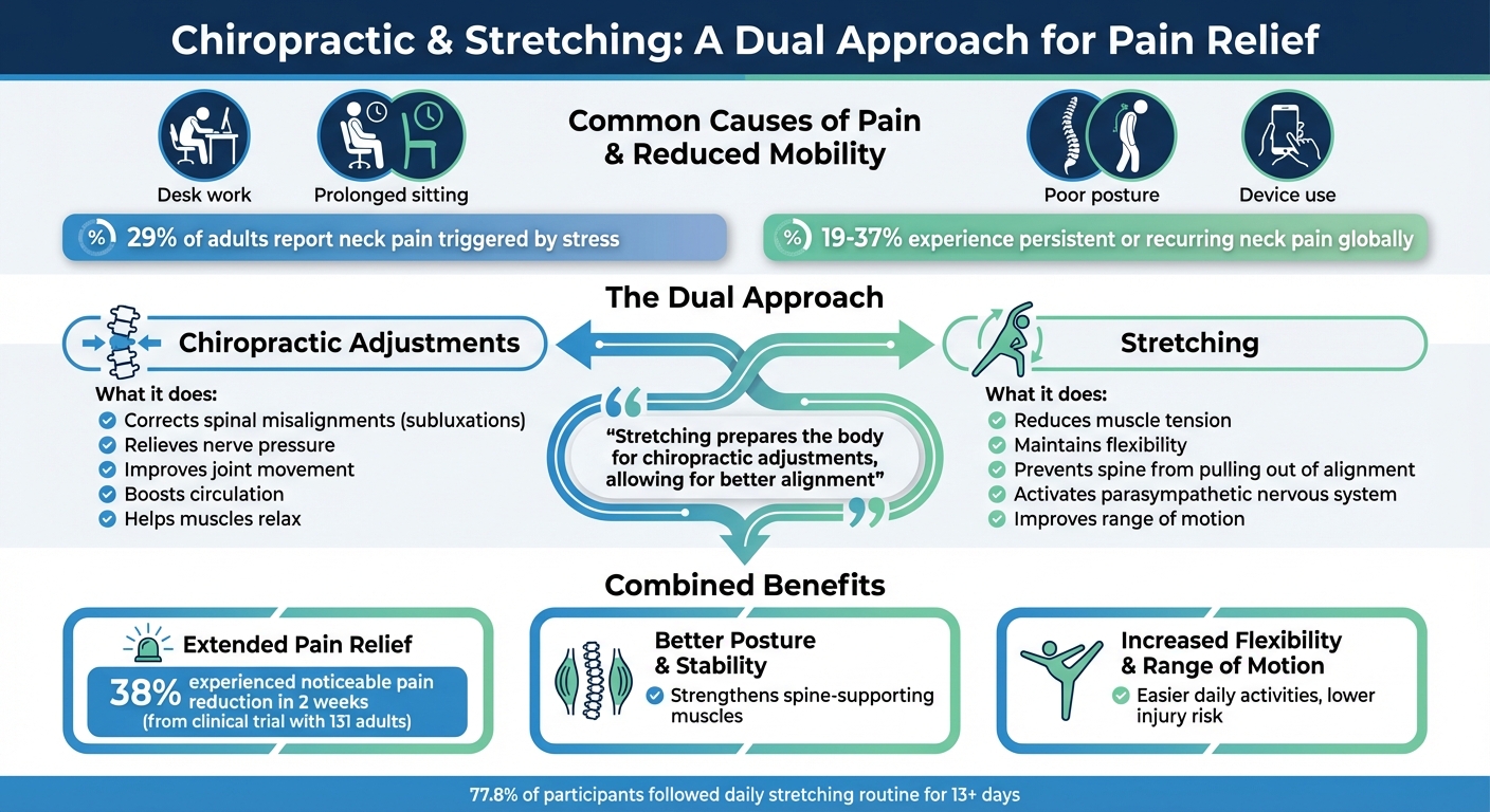 How Chiropractic Care and Stretching Work Together for Pain Relief