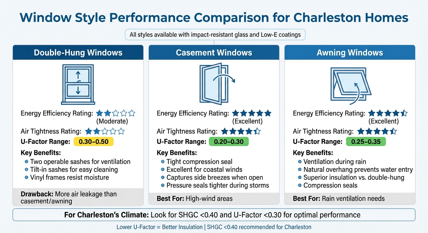 Energy-Efficient Window Performance Guide for Charleston Homes