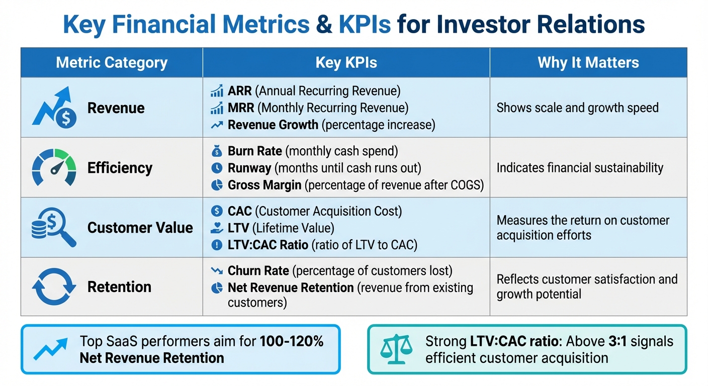 Key Financial Metrics and KPIs for Investor Relations Reporting