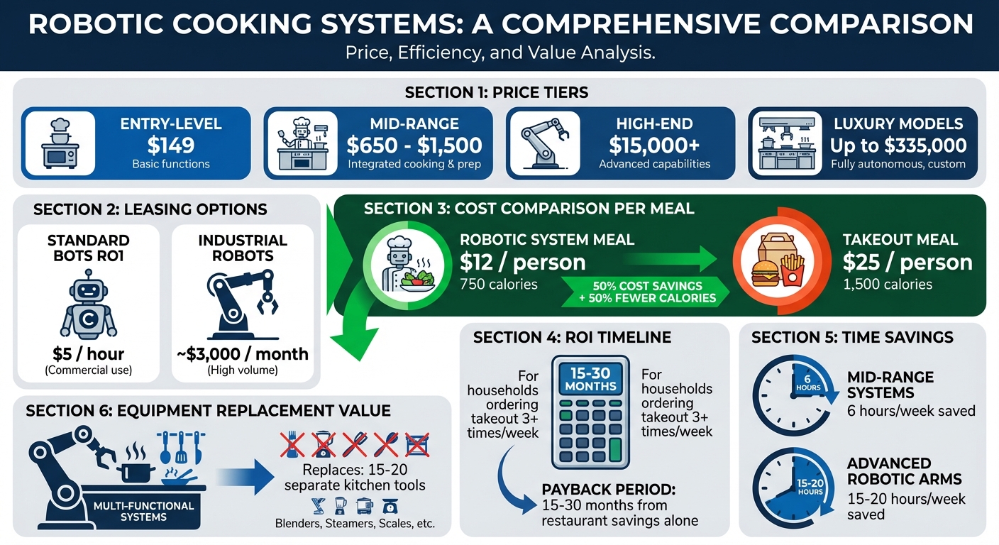 Robotic Cooking Systems Price Comparison and ROI Calculator