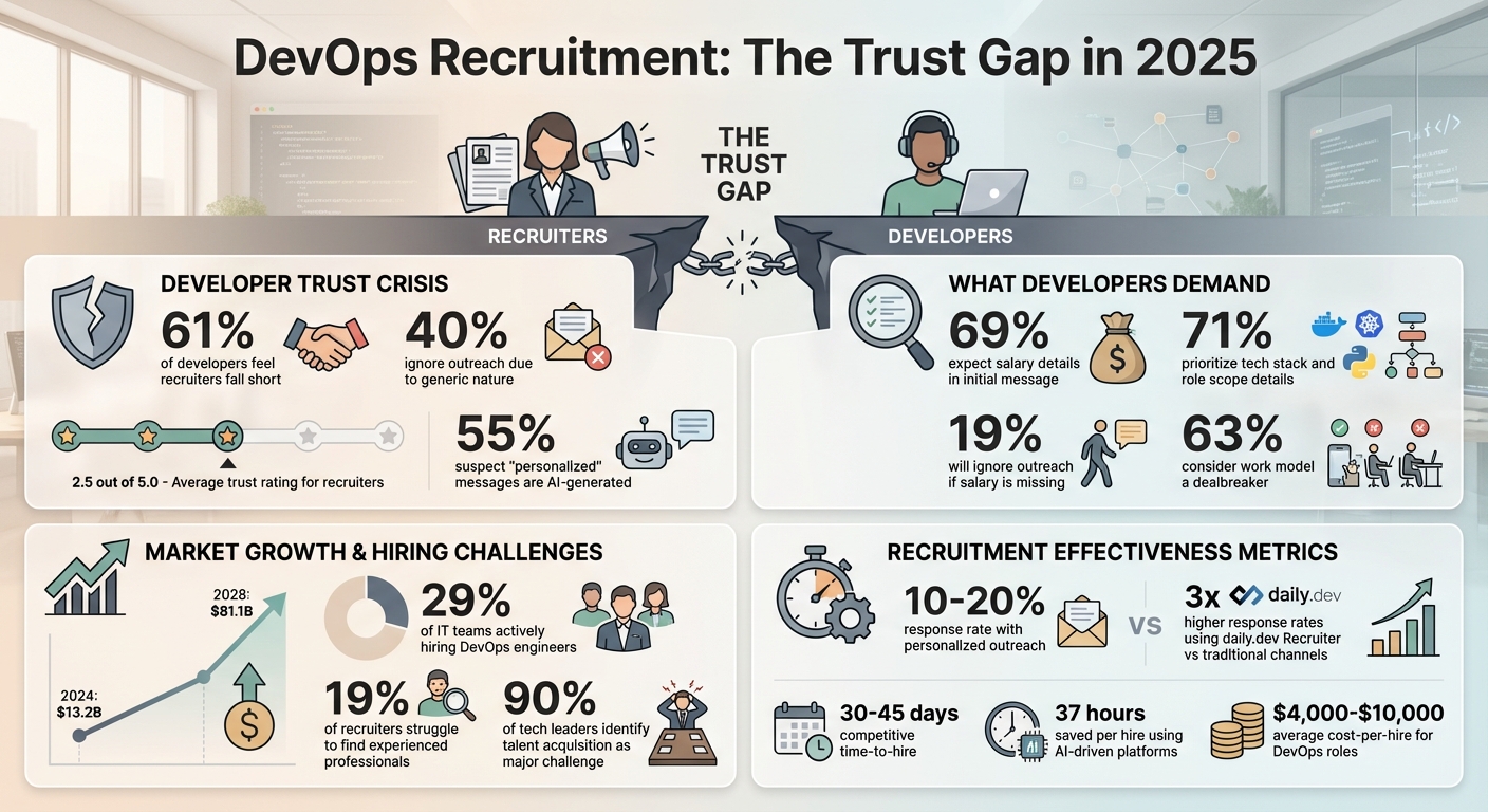 DevOps Recruitment Statistics and Trust Metrics 2025