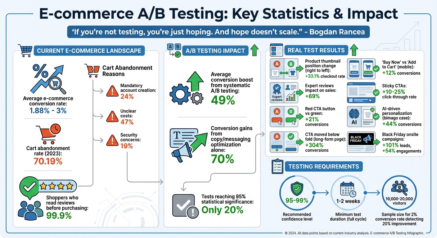 A/B Testing for E-commerce: What to Test – Upward Engine