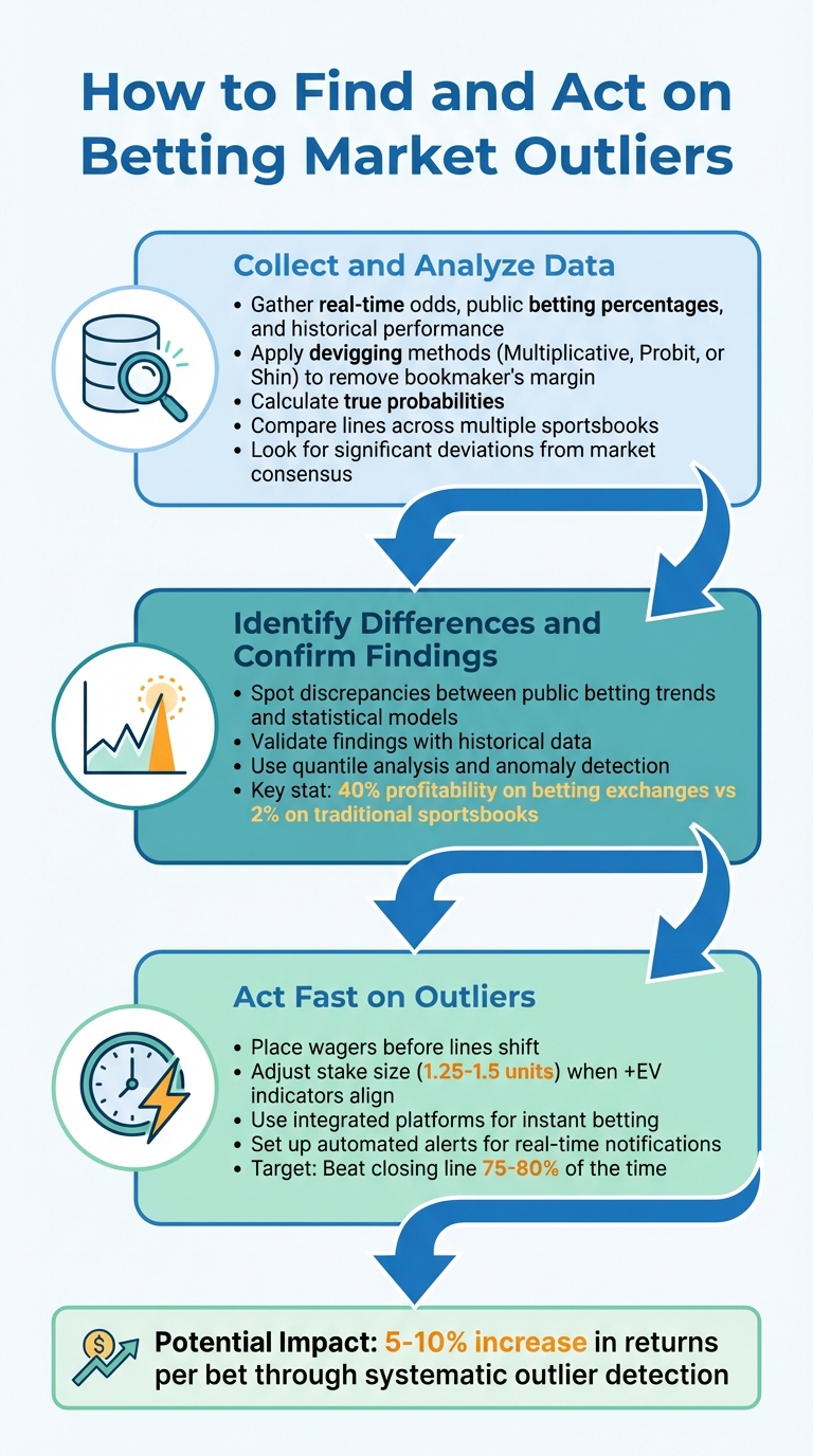 Step-by-Step Guide to Detecting Outliers in Betting Markets