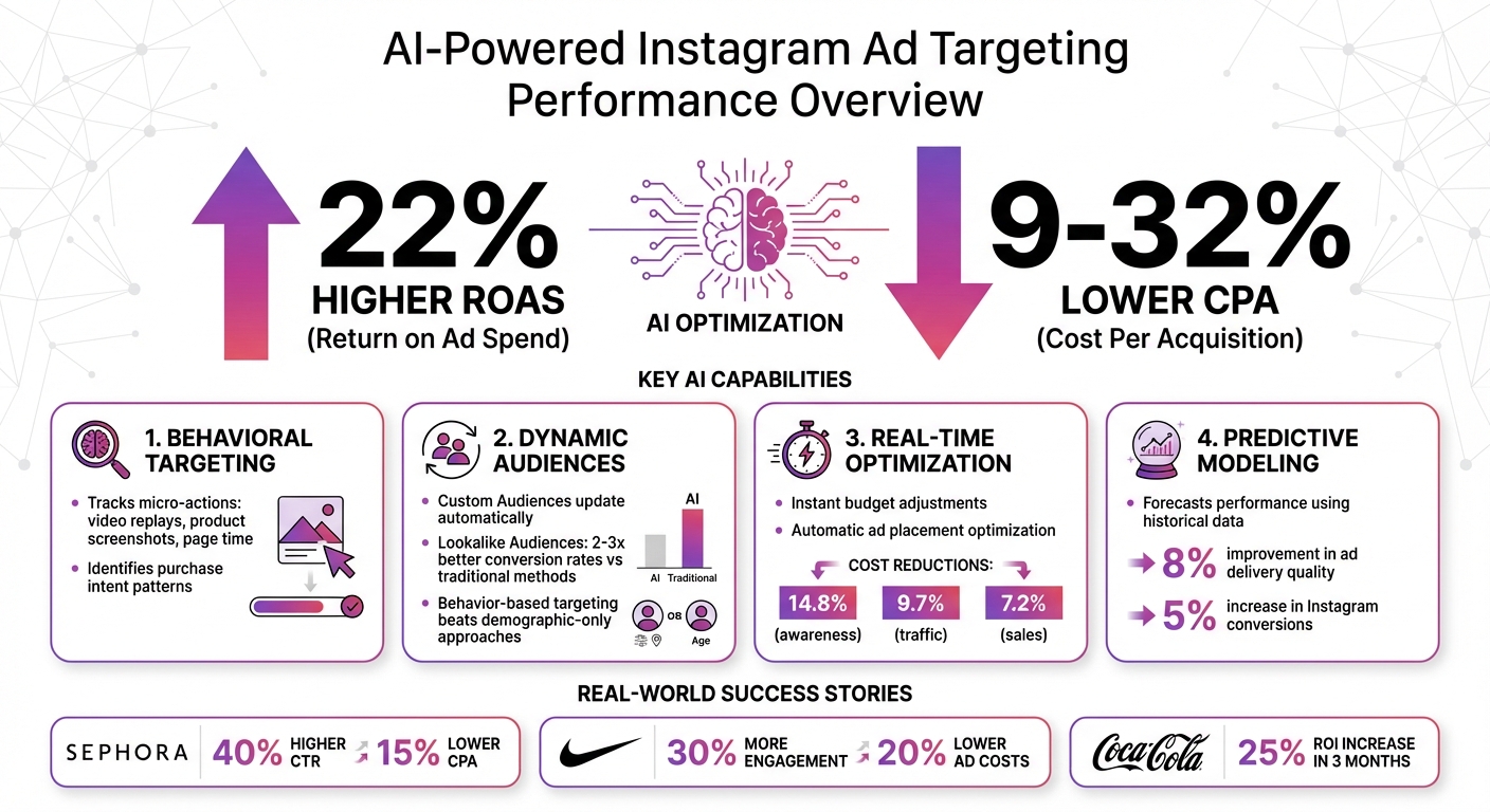 AI-Powered Instagram Ad Targeting: Key Performance Metrics and Benefits
