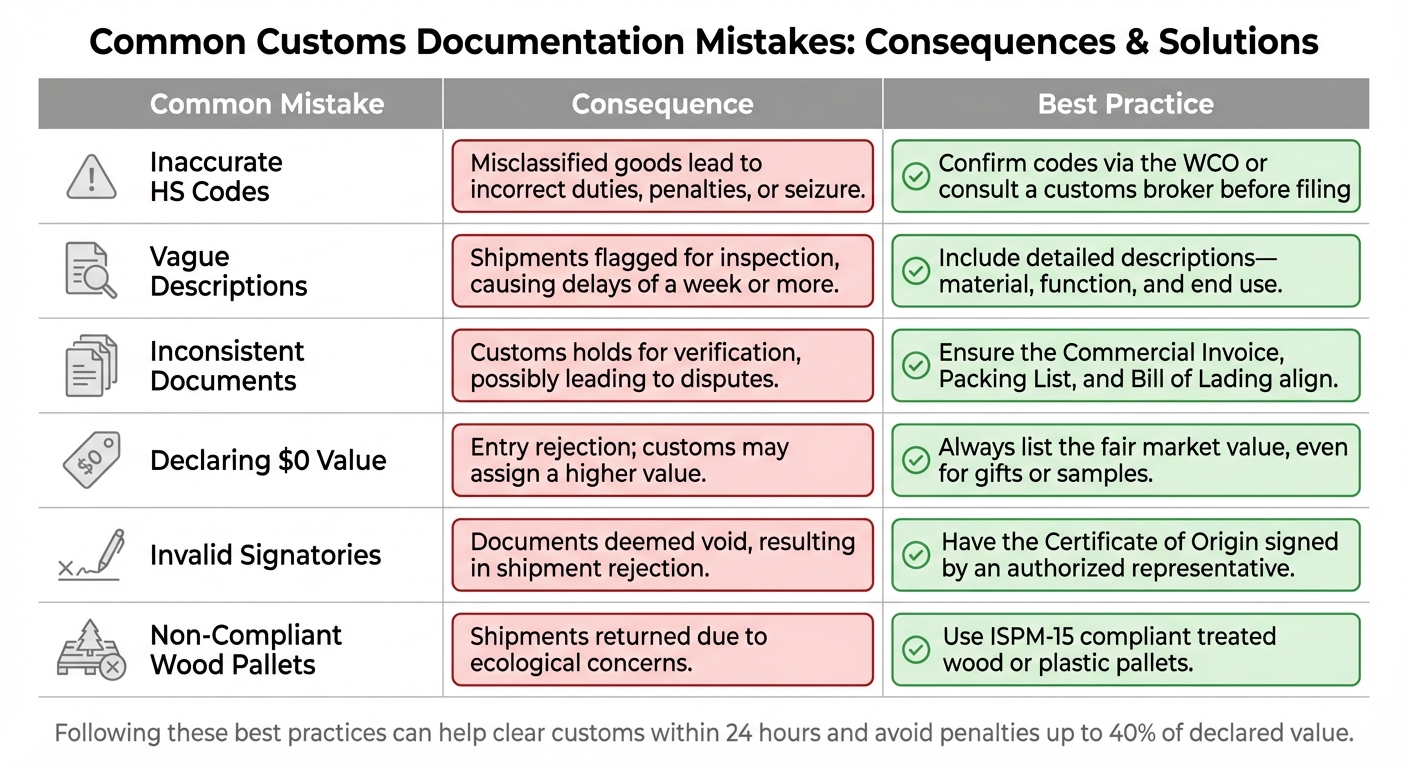 Common Customs Documentation Mistakes and Solutions for Alibaba Imports