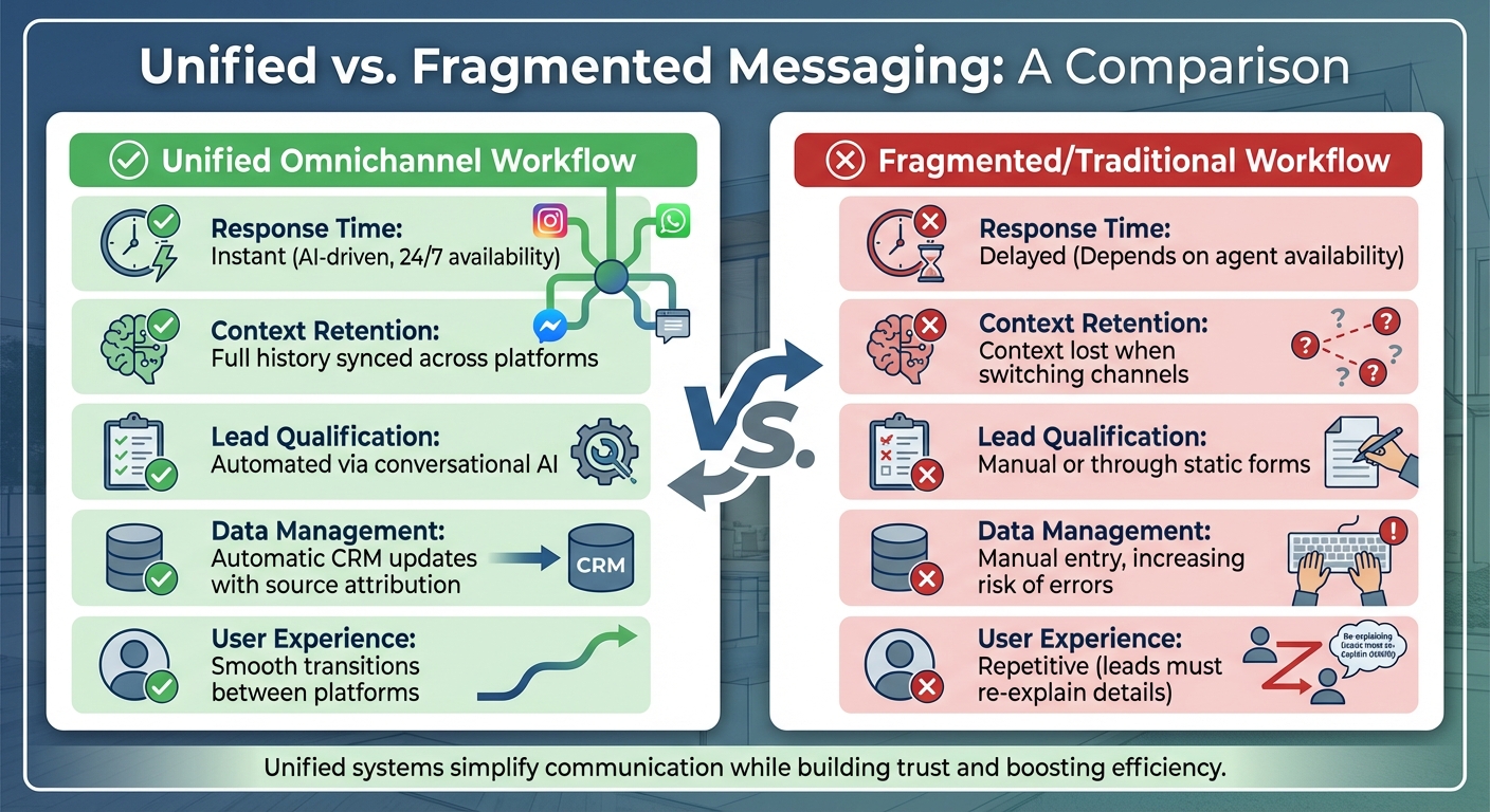 Unified vs Fragmented Messaging Workflows for Real Estate Agents