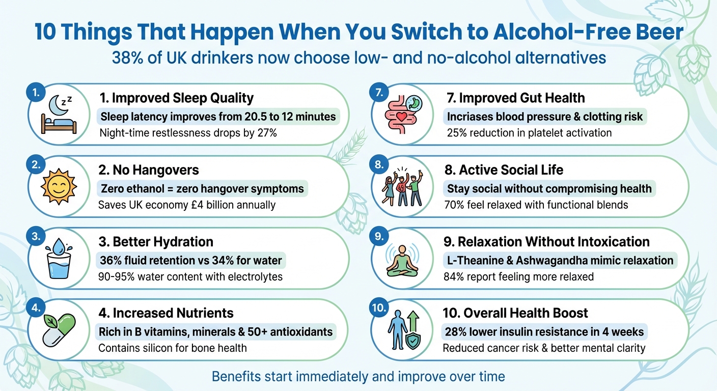 10 Health Benefits of Switching to Alcohol-Free Beer